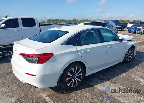 2023 Honda Civic Ex /Ex W/O Bsi z USA, uszkodzony, nr VIN 2HGFE1F75PH325241